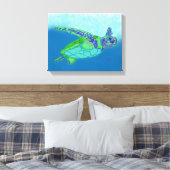 Impression de la tortue marine (Insitu(Chambre))