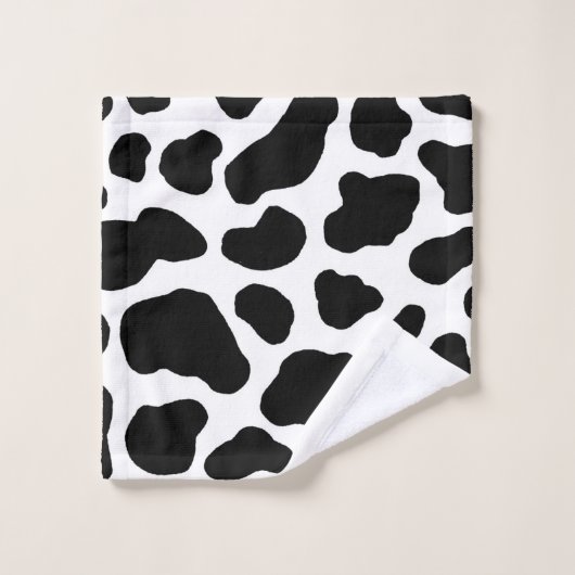 Impression de la vache (Gant de toilette)