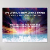 Impression de la vie du corps mental (Devant)