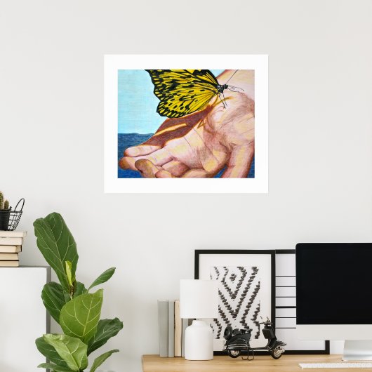 Impression de la vie fragile (Bureau à domicile)