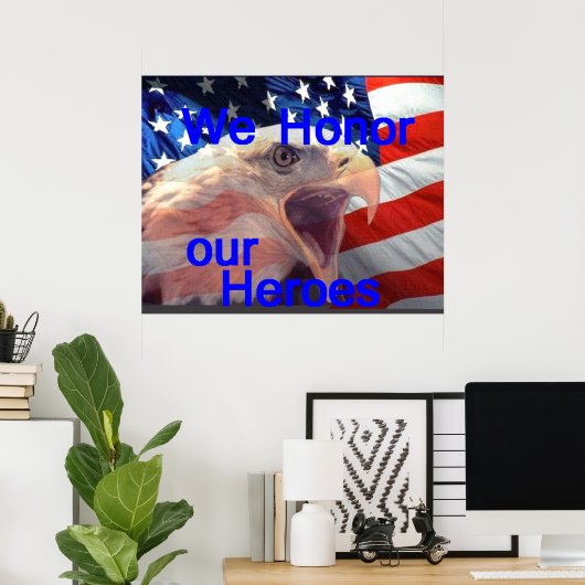 Impression de l'AFFICHAGE du Jour du Souvenir (Bureau à domicile)