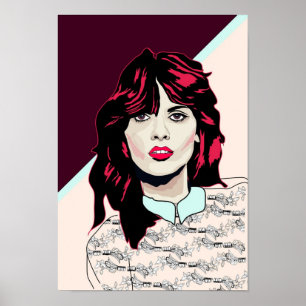 Impression de l'affiche '80s Pink'