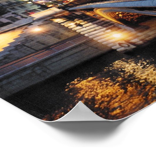 Impression de l'affiche à Paris (Coin)