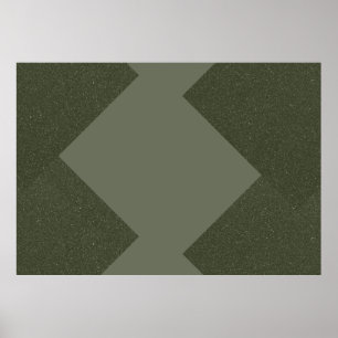 Impression de l'affiche Abstraite Moss Green