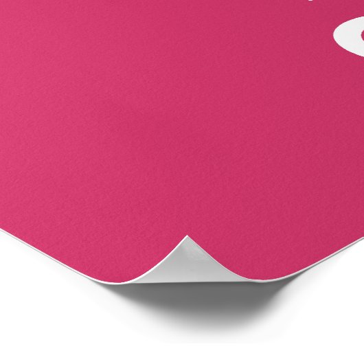 Impression de l'affiche Conserver le calme et mang (Coin)