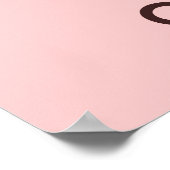 Impression de l'affiche Conserver le calme et mang (Coin)