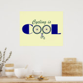 Impression de l'affiche Cyclisme (Cuisine)