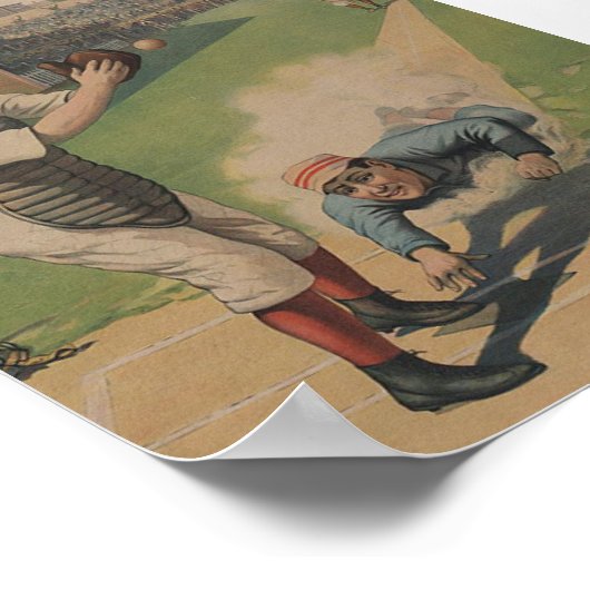 Impression de l'affiche de baseball (Coin)