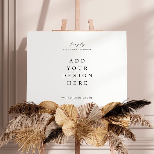 Impression de l'Affiche de bienvenue du tableau de