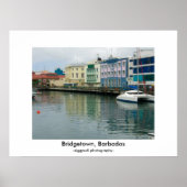Impression de l'affiche de Bridgetown, Barbade (Devant)