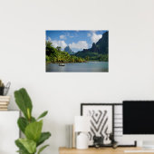 Impression de l'affiche de Cook's Bay, Moorea (Bureau à domicile)
