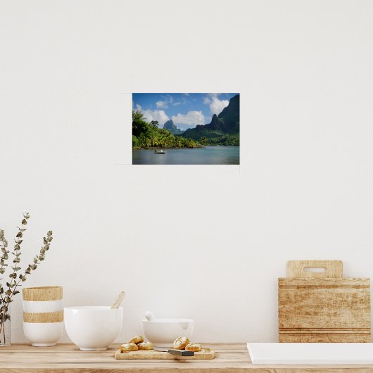 Impression de l'affiche de Cook's Bay, Moorea (Cuisine)