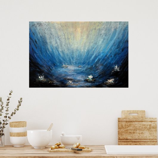 Impression de l'affiche de sérénité sous-marine (Cuisine)