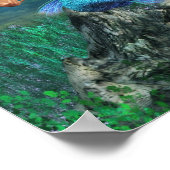 Impression de l'affiche de sirène (Coin)