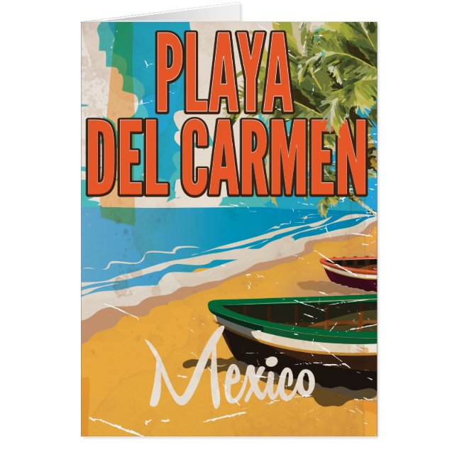 Impression de l'affiche de voyage Playa del Carmen (Devant)