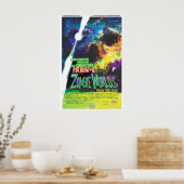Impression de l'affiche de voyage spatiale NASA Zo (Cuisine)