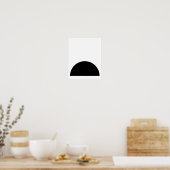Impression de l'affiche demi-cercle (Cuisine)