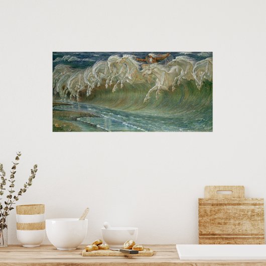 Impression de l'affiche des chevaux King Neptunes (Cuisine)