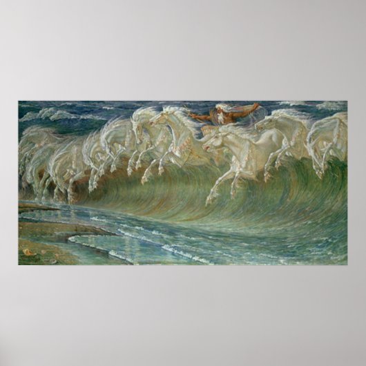 Impression de l'affiche des chevaux King Neptunes (Devant)