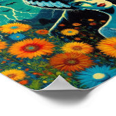 Impression de l'affiche des marais électriques (Coin)