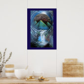 Impression de l'affiche des pyramides puissantes (Cuisine)