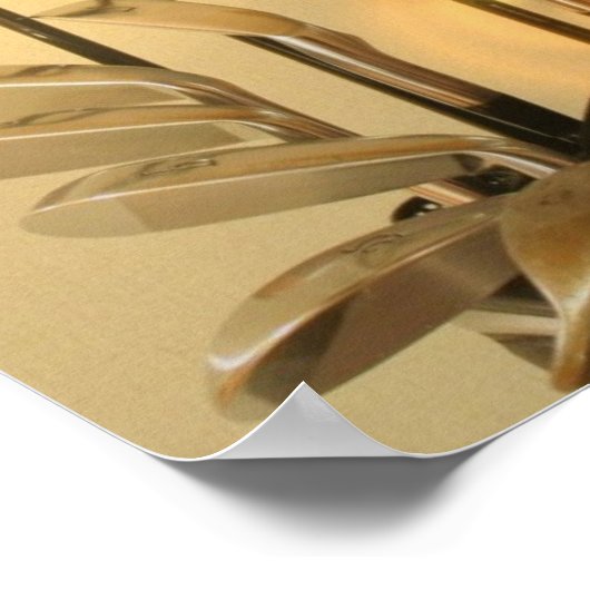 Impression de l'affiche du club de golf (Coin)