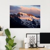 Impression de l'affiche du coucher du soleil du so (Bureau à domicile)