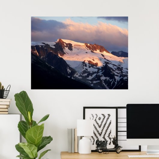 Impression de l'affiche du coucher du soleil du so (Bureau à domicile)