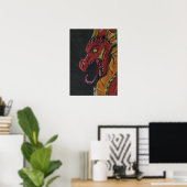 Impression de l'affiche du Dragon Fire (Bureau à domicile)