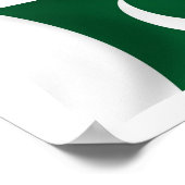 Impression de l'affiche du drapeau du Pakistan (Coin)