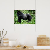 Impression de l'affiche du gorille Silverback (Cuisine)