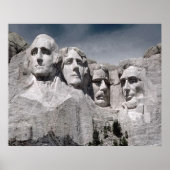 Impression de l'affiche du Mont Rushmore (Devant)