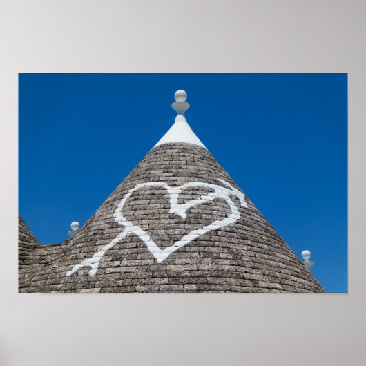 Impression de l'affiche du toit de la maison Trull (Devant)