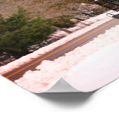 Impression de l'affiche du train vintage (Coin)