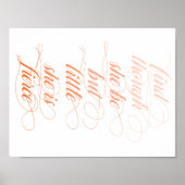 Impression de l'affiche Fierce Ombre (Devant)