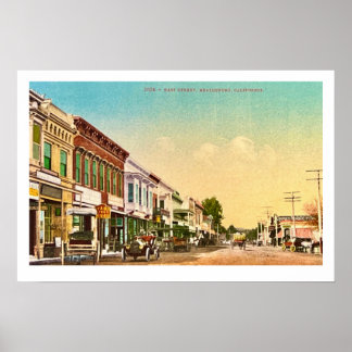 Impression de l'affiche Healdsburg California