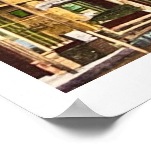 Impression de l'affiche Healdsburg California (Coin)