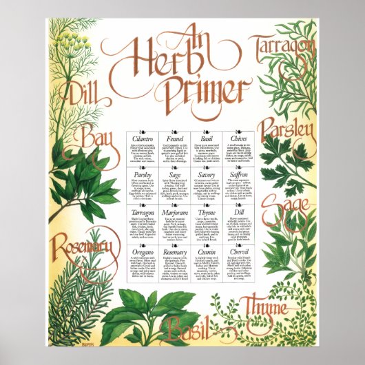 Impression de l'affiche Herb Primer (Devant)