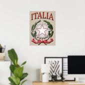 Impression de l'affiche Italia (Bureau à domicile)