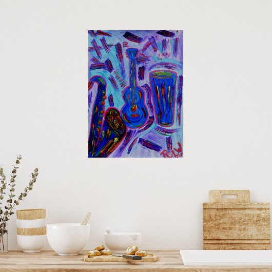 Impression de l'affiche - Jazz Jazz Jazz (Cuisine)