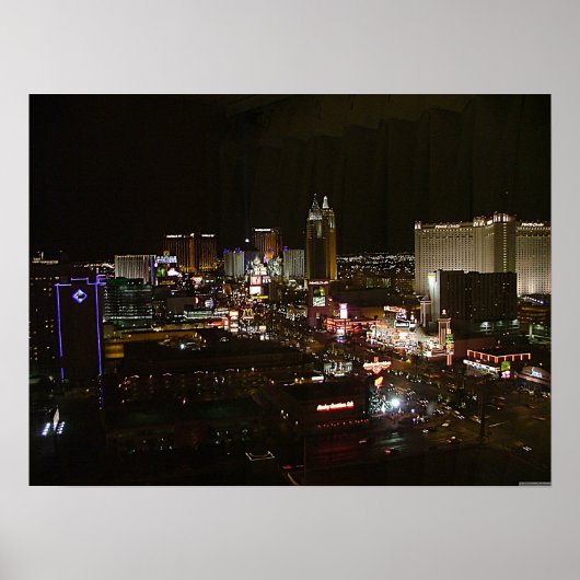 Impression de l'affiche Las Vegas Strip 2003 (Devant)