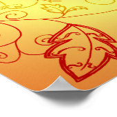 Impression de l'affiche Sunny Pomeranian (Coin)