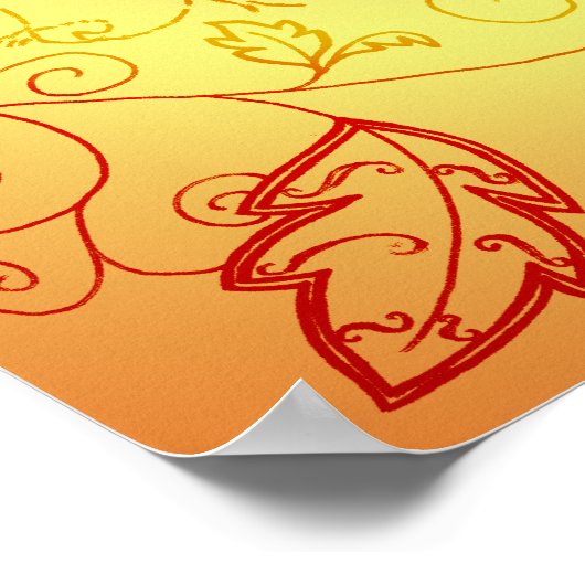 Impression de l'affiche Sunny Pomeranian (Coin)