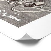 Impression de l'affiche Tom Simpson (Coin)