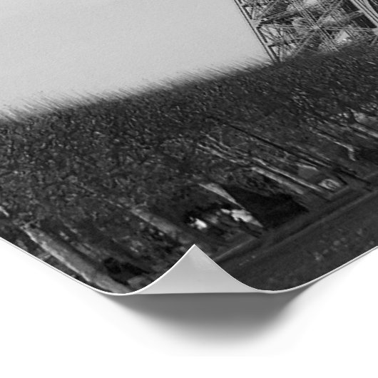 Impression de l'affiche Tour Eiffel (Coin)