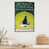 Impression de l'affiche : Vélos Victoria (Cuisine)