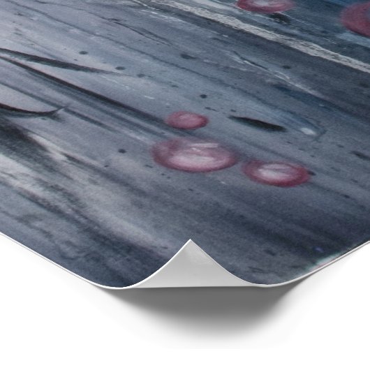 Impression de l'affiche "With Love" (Coin)