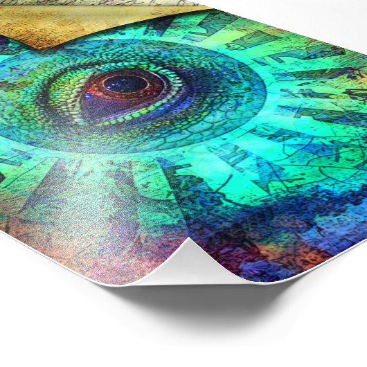 Impression de l'ancienne relique de l'oeil de drag (Coin)