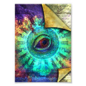 Impression de l'ancienne relique de l'oeil de drag (Devant)