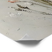 Impression de lapin de fleur de Pâques, lapin de p (Coin)